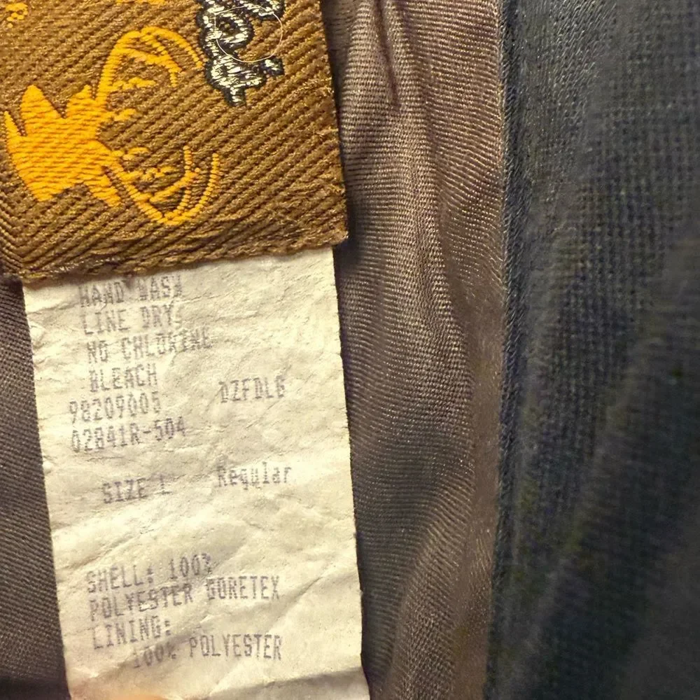 Vintage Cabela’s Whitetail Clothing USA Made Gore-Tex Camo Hunting Pants Mens Lg